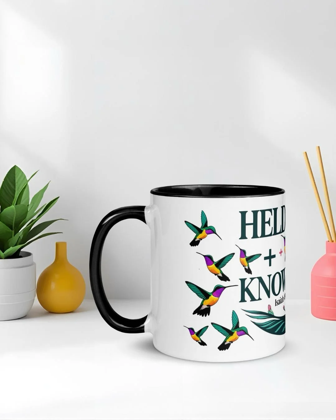 We are excited to introduce our HELD + KNOWN Mug with Colour Inside available in 2 sizes! Prices start at &pound;12.💕

Kick off your day with Unshakable Truth, God&rsquo;s proclamation over us and a splash of colour as you enjoy your fave drink! The