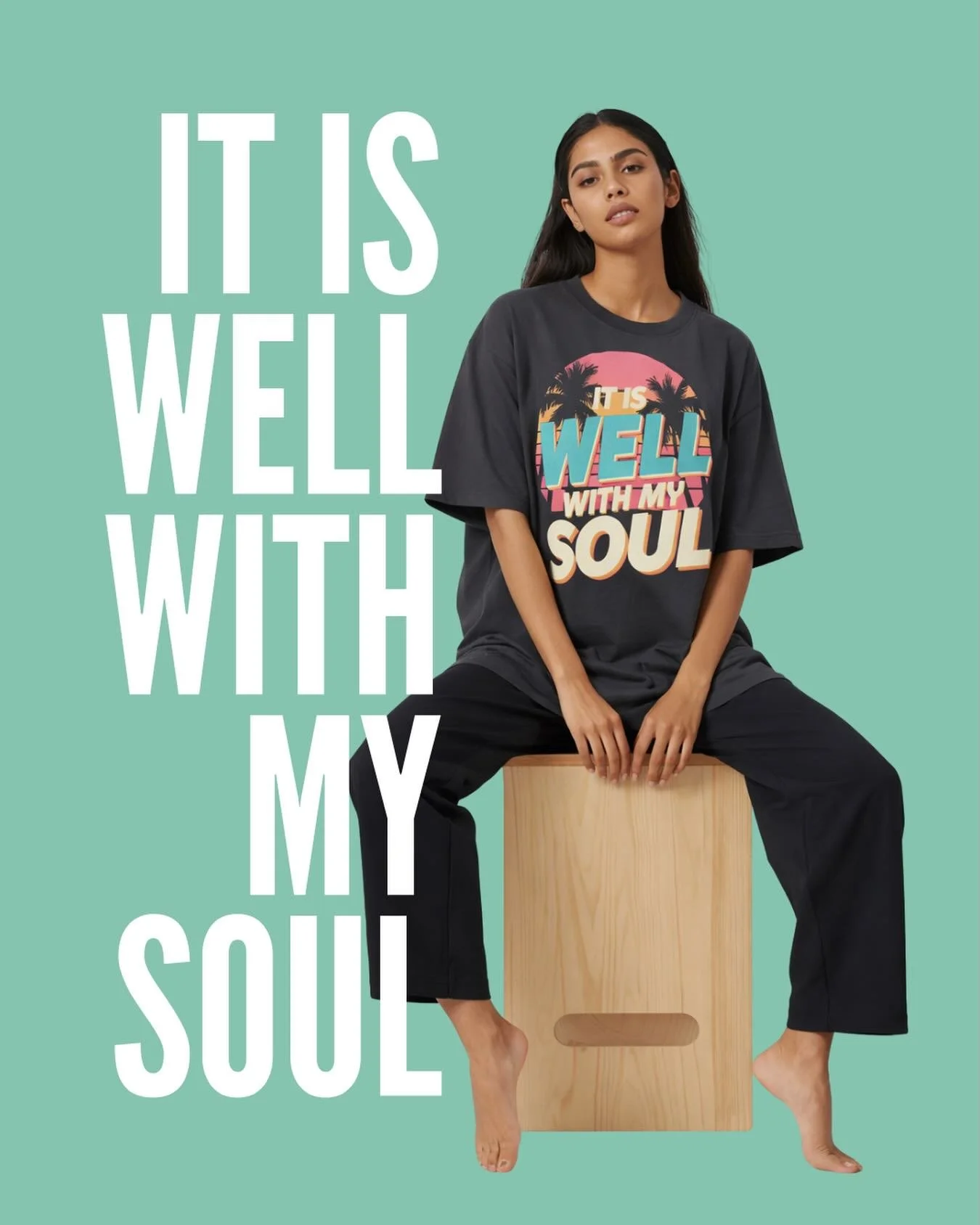 The It is Well Tee. x

To browse click on link in post or head to www.livinginlight.co.uk/shop.

#livinginlightuk #stylewithlivinginlightuk
#FaithFashion #KingdomStyle #wearyourfaith