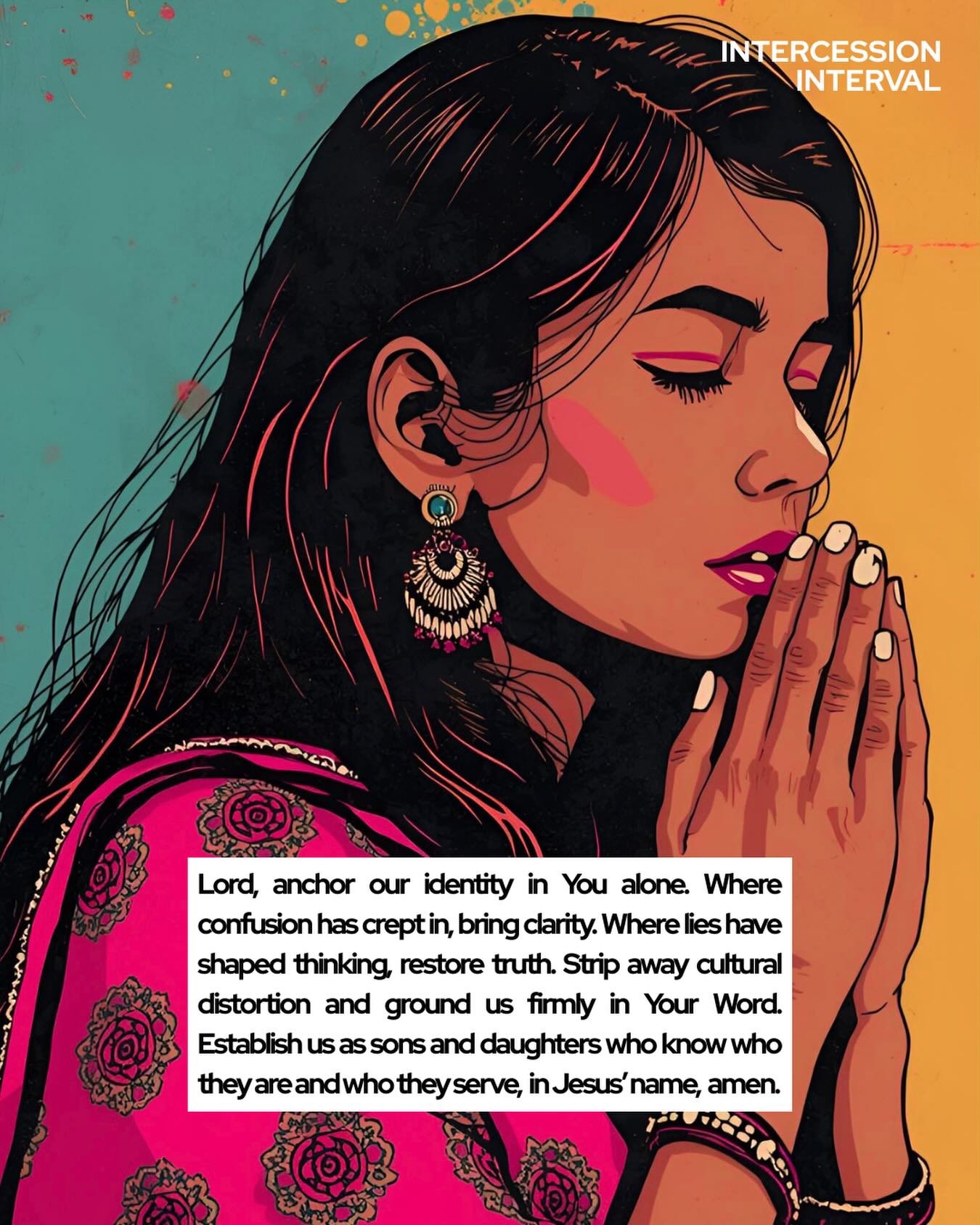 Precious people,

I invite you to take a minute to pray for your Identity to be rooted in Christ afresh -,because in a culture full of chaos, we need to recalibrate daily ourselves in the truth the cultural crisis over who we truly are can only be so