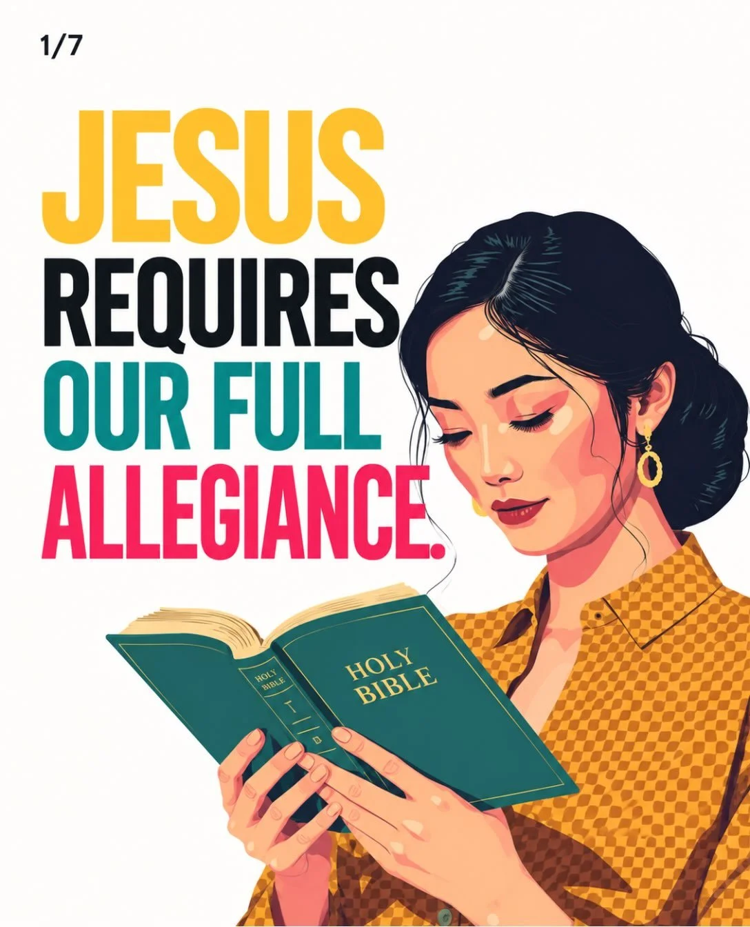 Lord Jesus, please forgive me for my partial allegiance. Forgive me for my misplaced loyalties. Forgive me for selective obedience Lord. Forgive me for partial surrender. Forgive me for half hearted worship. 

Forgive me for my wandering heart. My pl