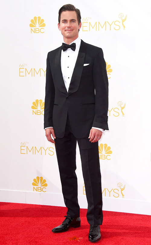 Our pick for best dressed of the evening was an easy choice. Much like his character of ‘White Collar’ Matt Bomer always keeps it classy and classic on the red carpet. His 1 button shawl collar tuxedo by Tom Ford was absolutely flawless. It hit his frame well. The style, accessories, fit, everything, would impress even the strictest of black tie purists. Well done, Bomer. Well done.