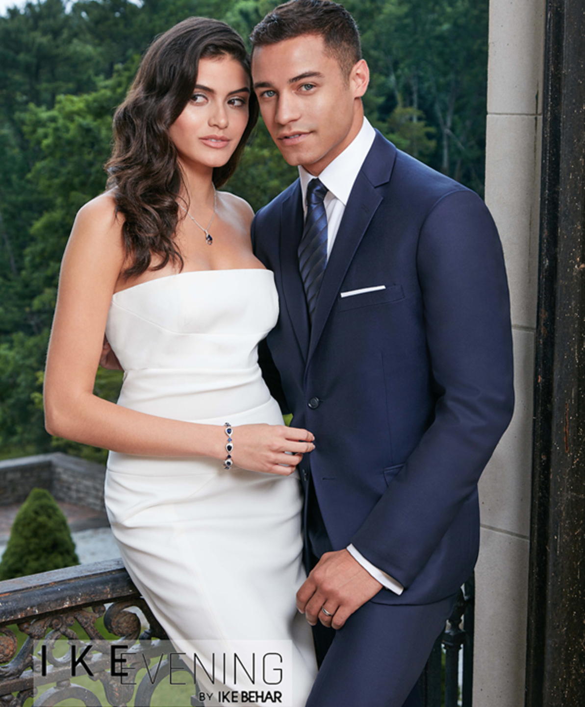 "Collins" Navy Blue Suit by Ike Behar®