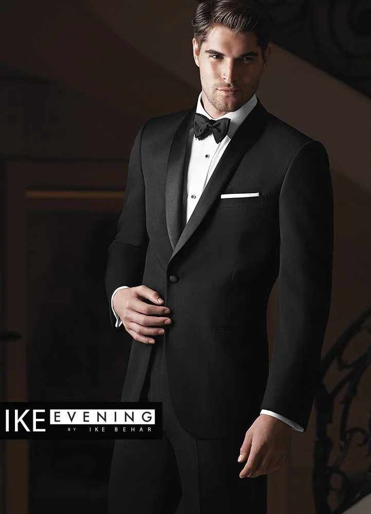 Braydon - Black Shawl One-Button Tuxedo Rental