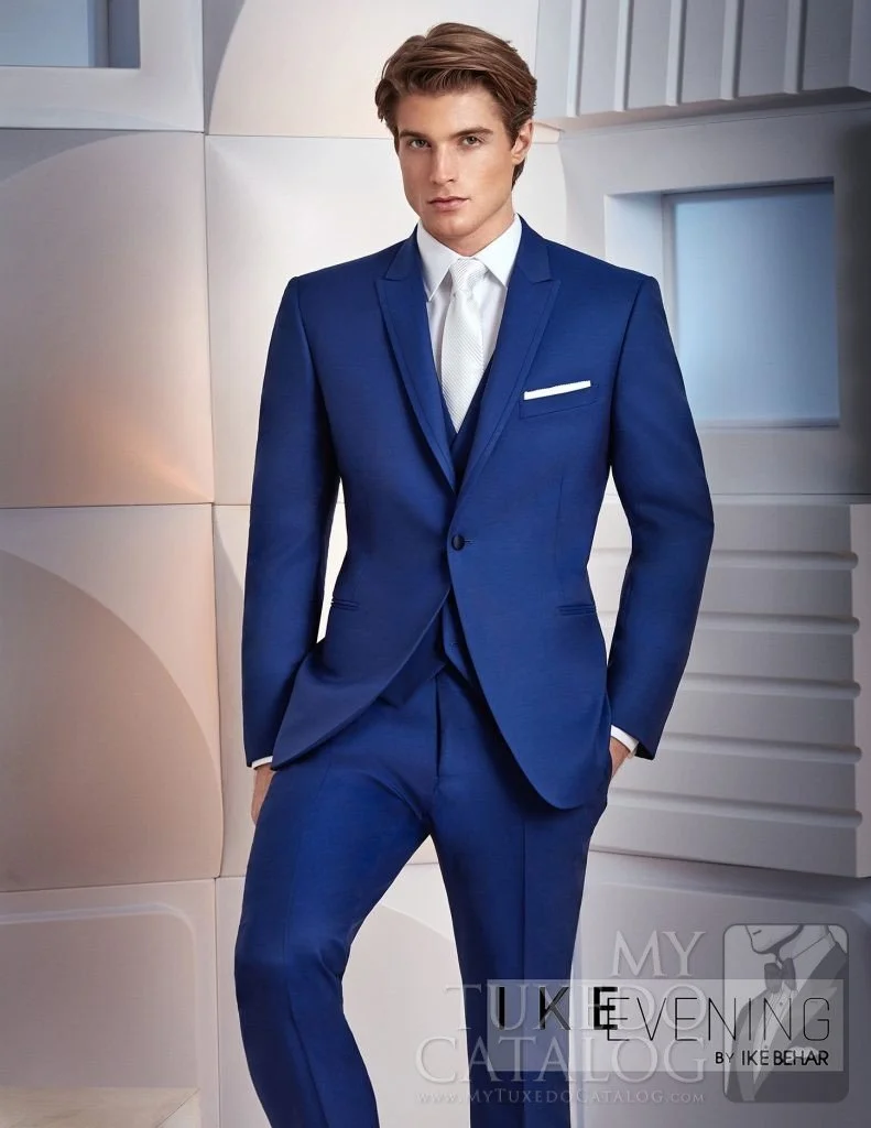 "Greenwich" Cobalt Royal Blue Tuxedo Rental