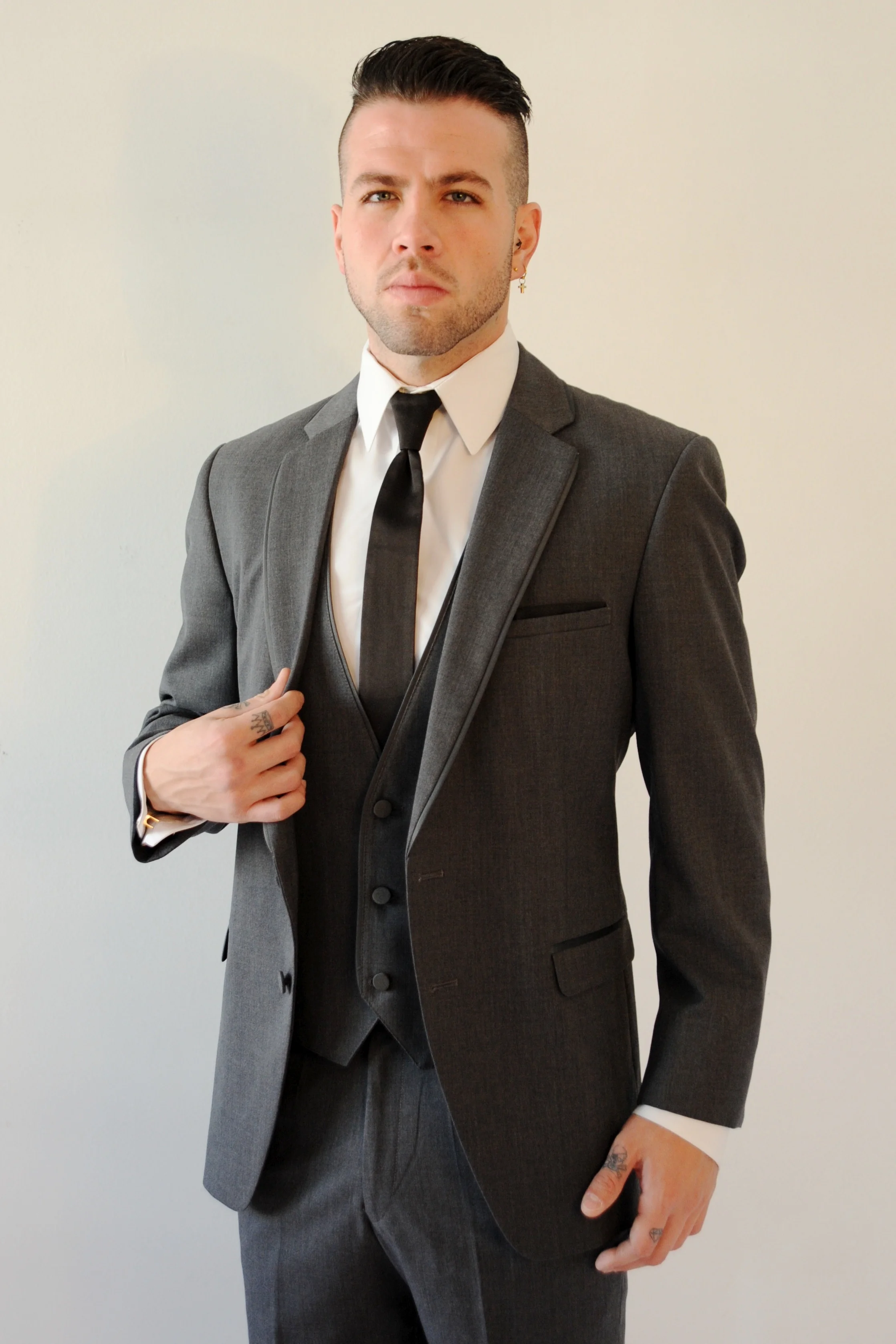 Steel Gray Allure Tuxedo Rental