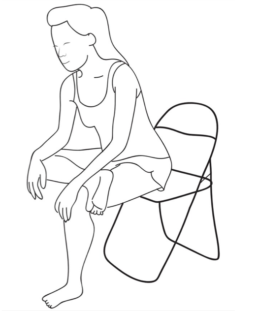 Seated Figure Four Stretch