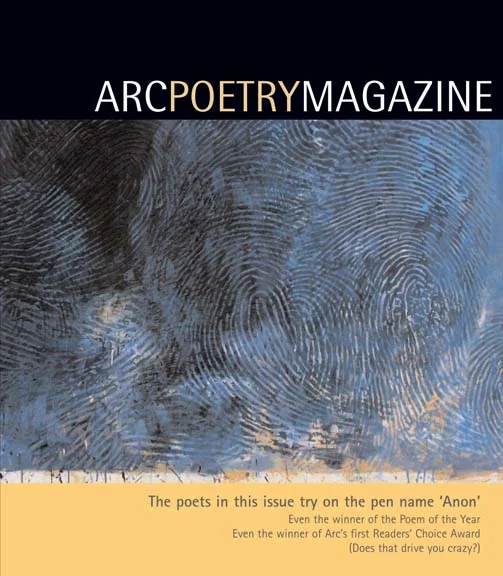 Arc Poetry: Canada's National Poetry Magazine, Winter 2008-2009
