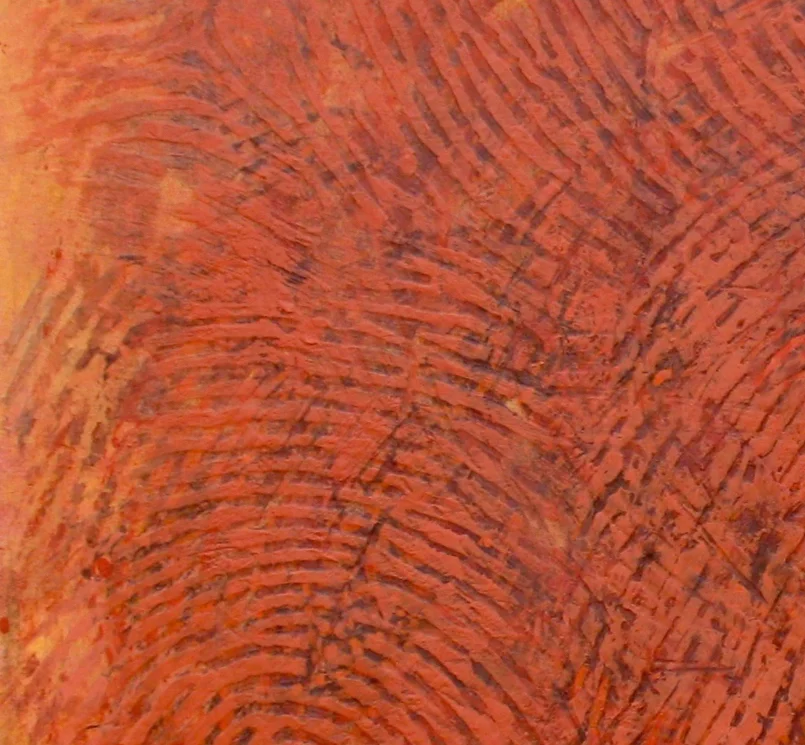 Magnified detail of Soma in Orange, 2010