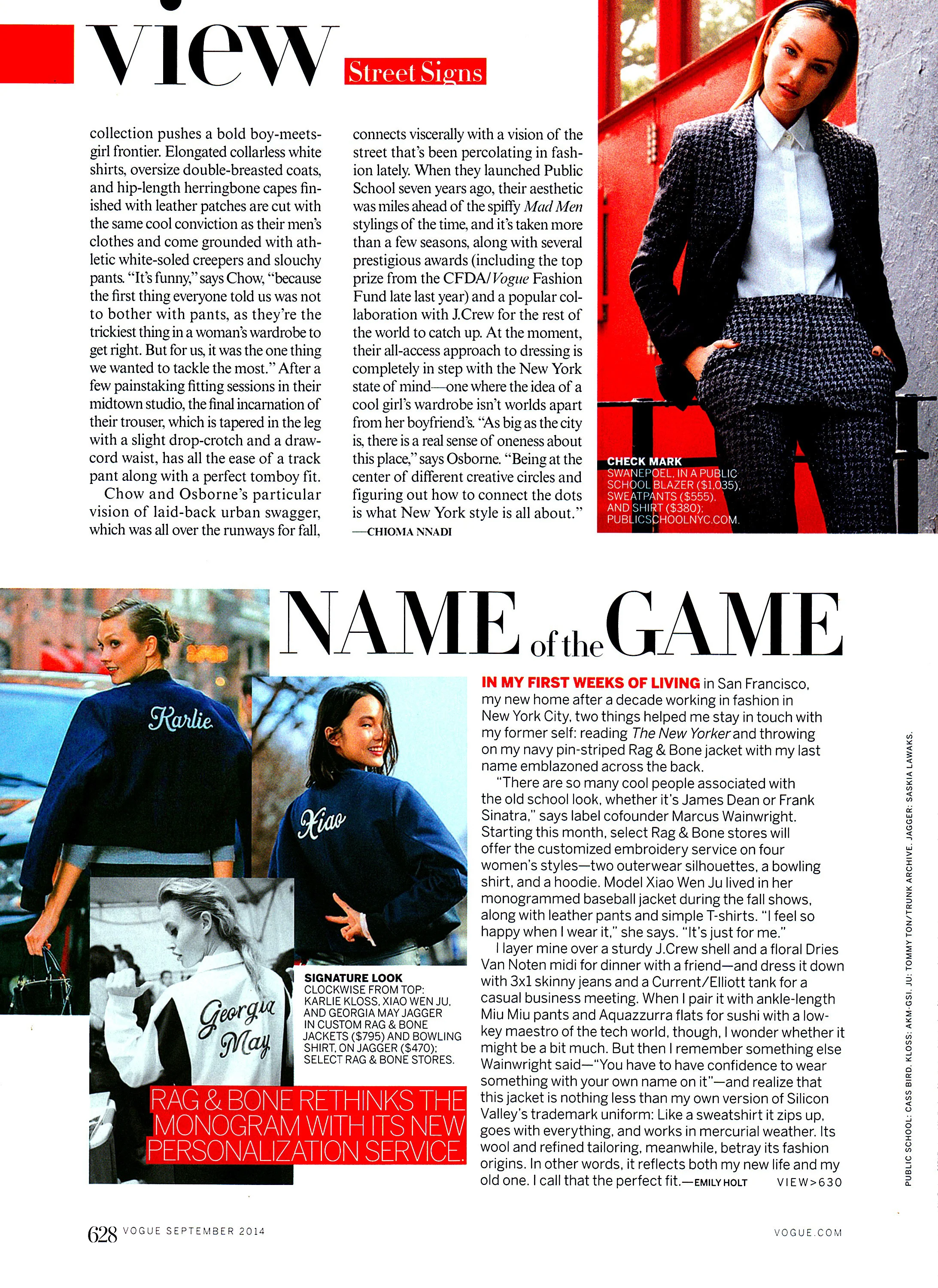 Vogue US September 2014