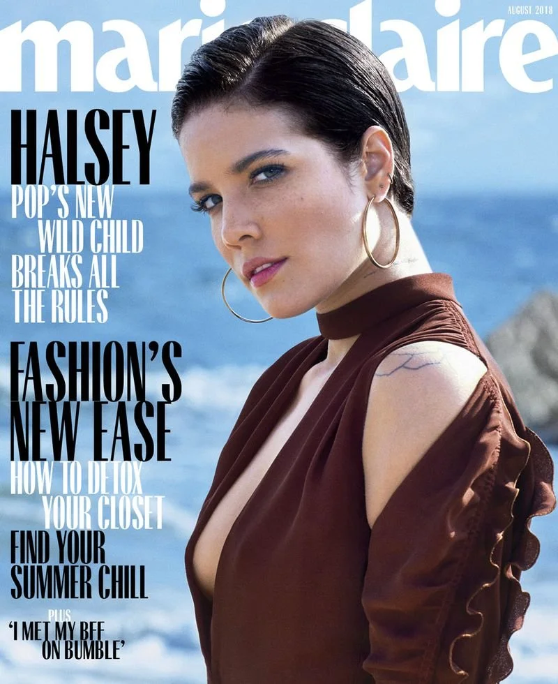 MARIE CLAIRE 2018 HALSEY