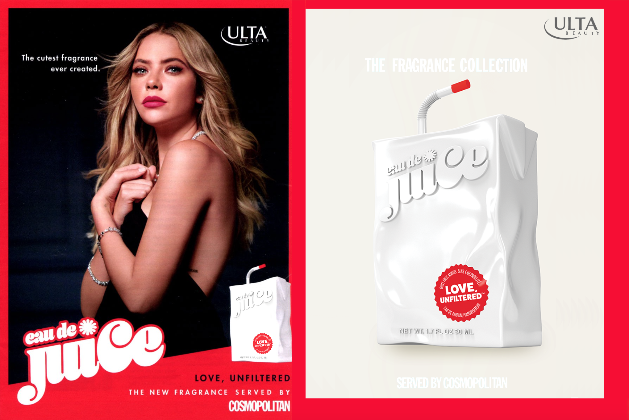  EAU DE JUICE BY COSMOPOLITAN MAGAZINE PERFUME CAMPAIGN 2019    MODEL: ASHLEY BENSON   PRODUCER: HEATHER ROBBINS   PHOTOGRAPHER: FELIX COOPER  STYLIST: IAN BRADLEY  SET DESIGN: ABBY WALTON  MAKEUP: MIA JONES   HAIR: JOSEPH MAINE  MANICURIST: ISADORA 