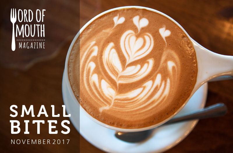 November 2017 Small Bites for Word of Mouth magazine