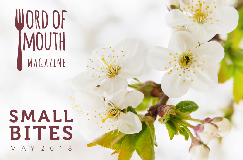 May 2018 Small Bites for Word of Mouth magazine