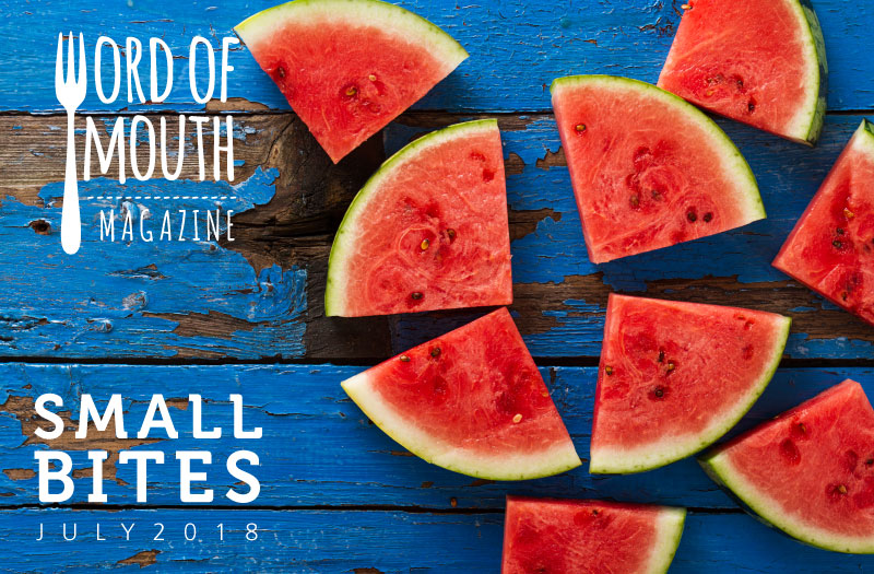 July 2019 Small Bites for Word of Mouth magazine