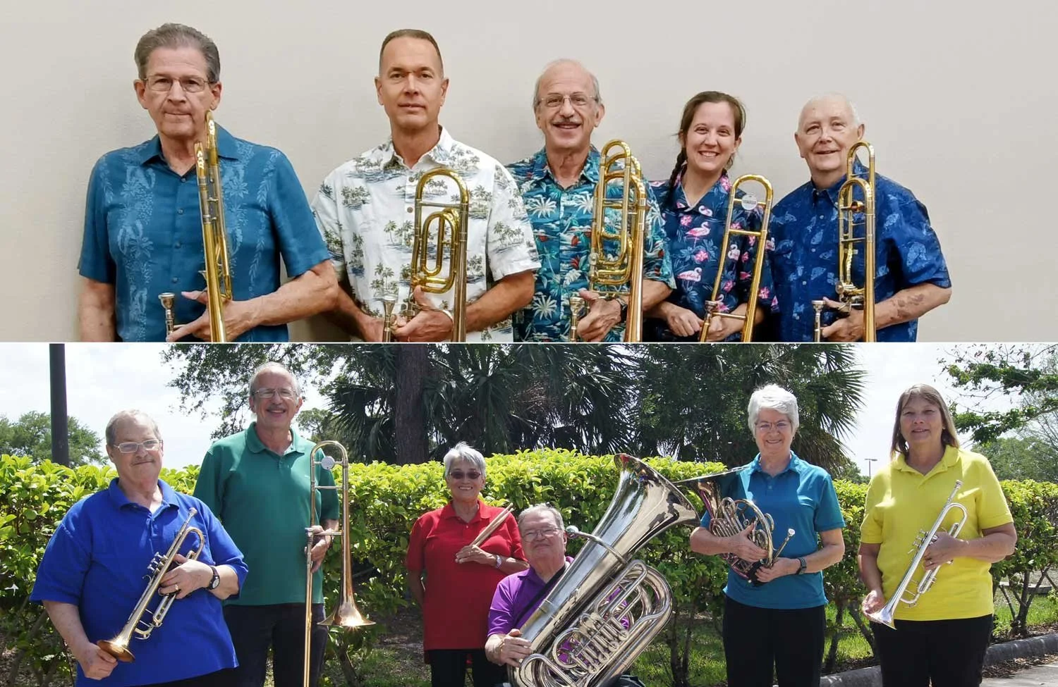 The Sunshine Brass Quintet &amp; The Swingtime Trombone Quintet