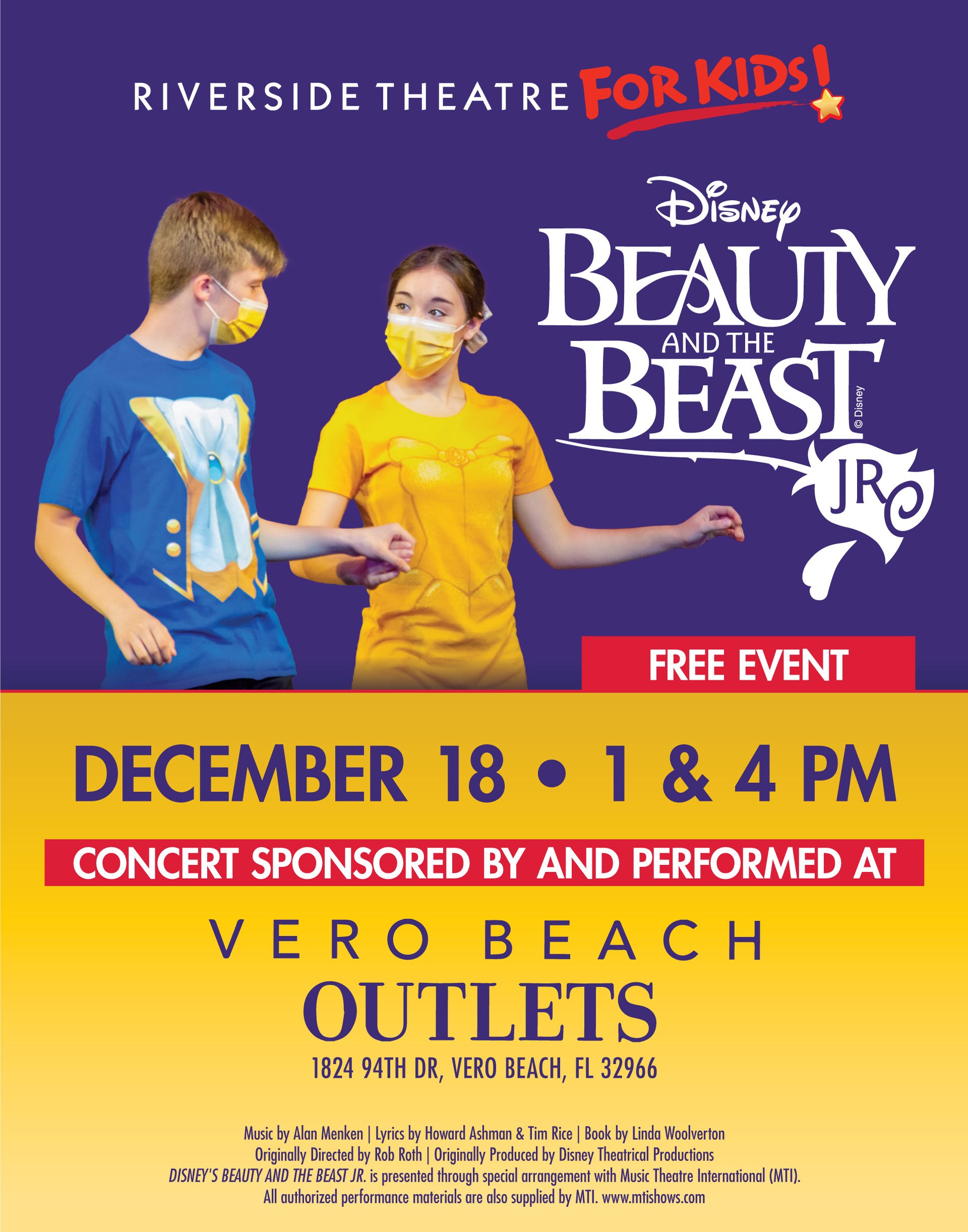 Beauty And The Beast Jr Riverside Theatre