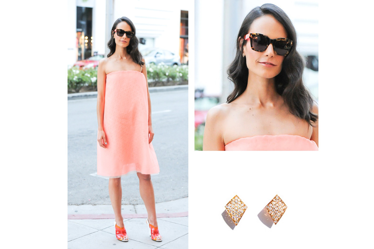 Beautiful Jordana Brewster at Fendi Elle The Coveteur Event