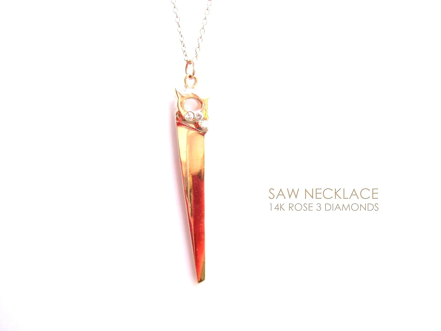 Saw Necklace