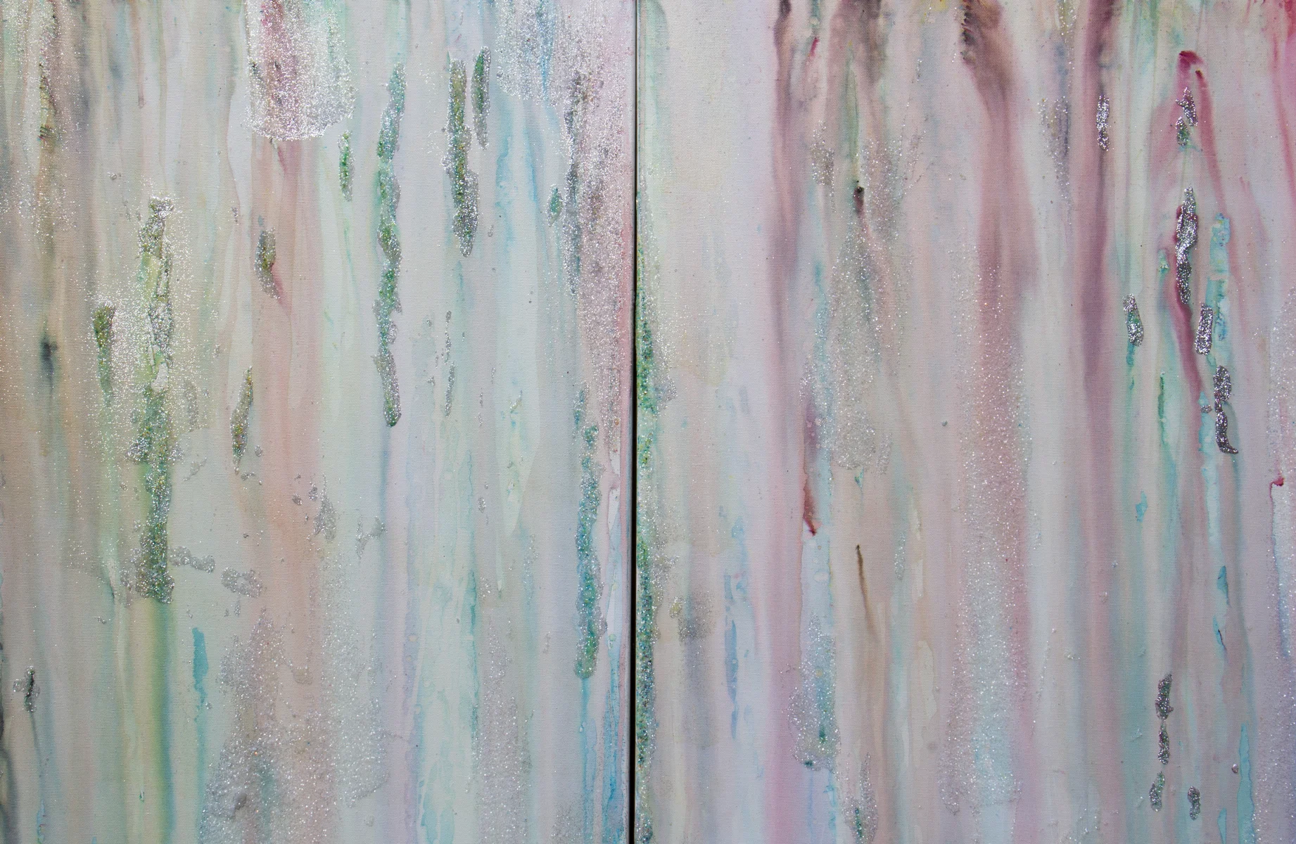 Detail of Rainbow Diptych