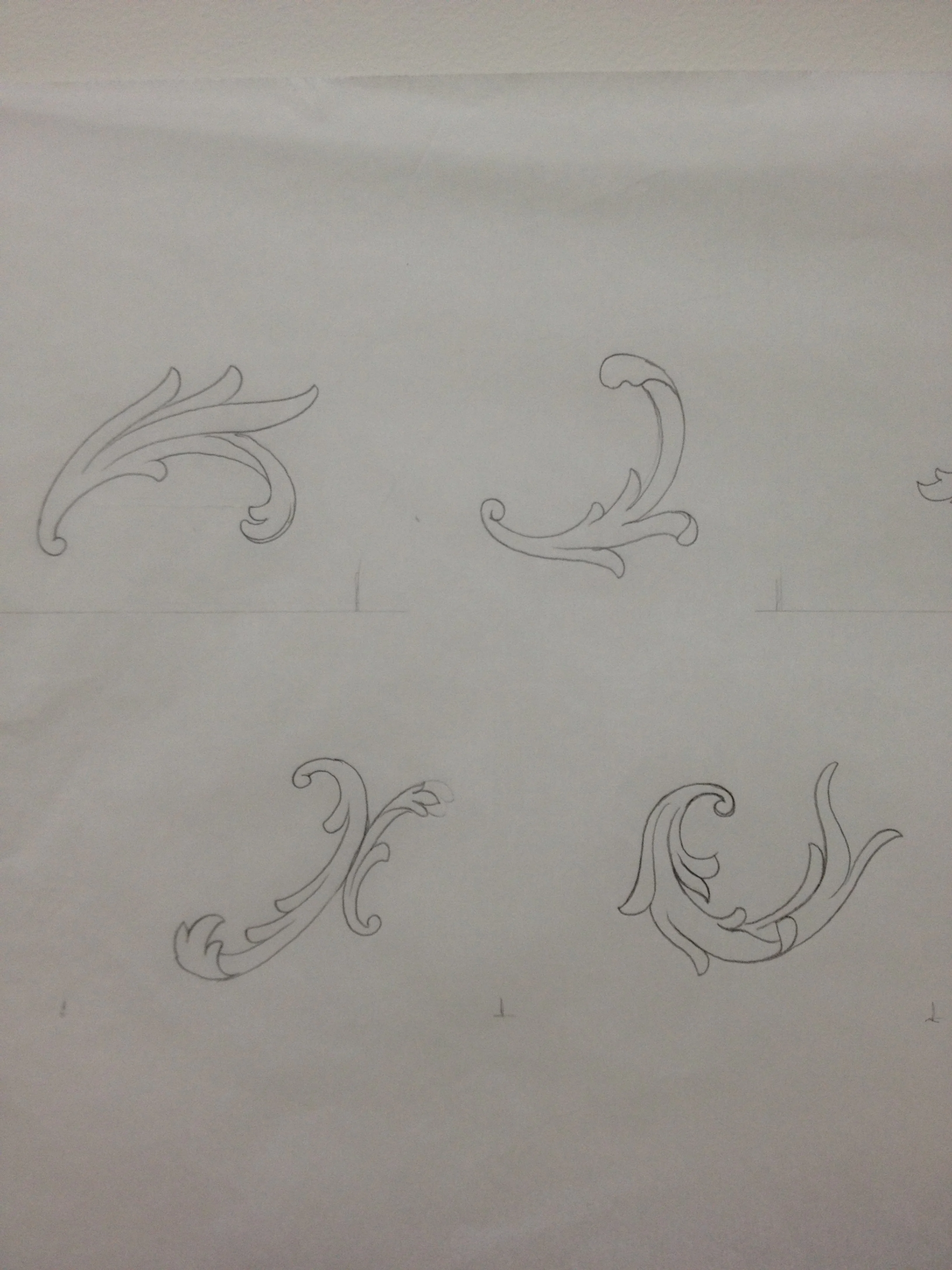Study for Molding Commission, Private Residence