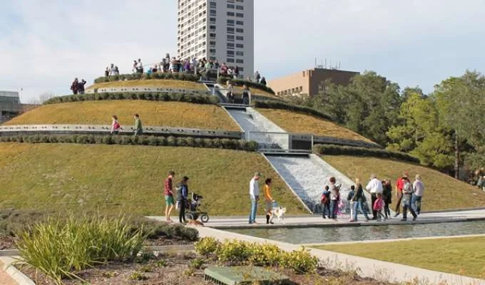 Centennial Mount, McGovern Centennial Garden, Houston, TX