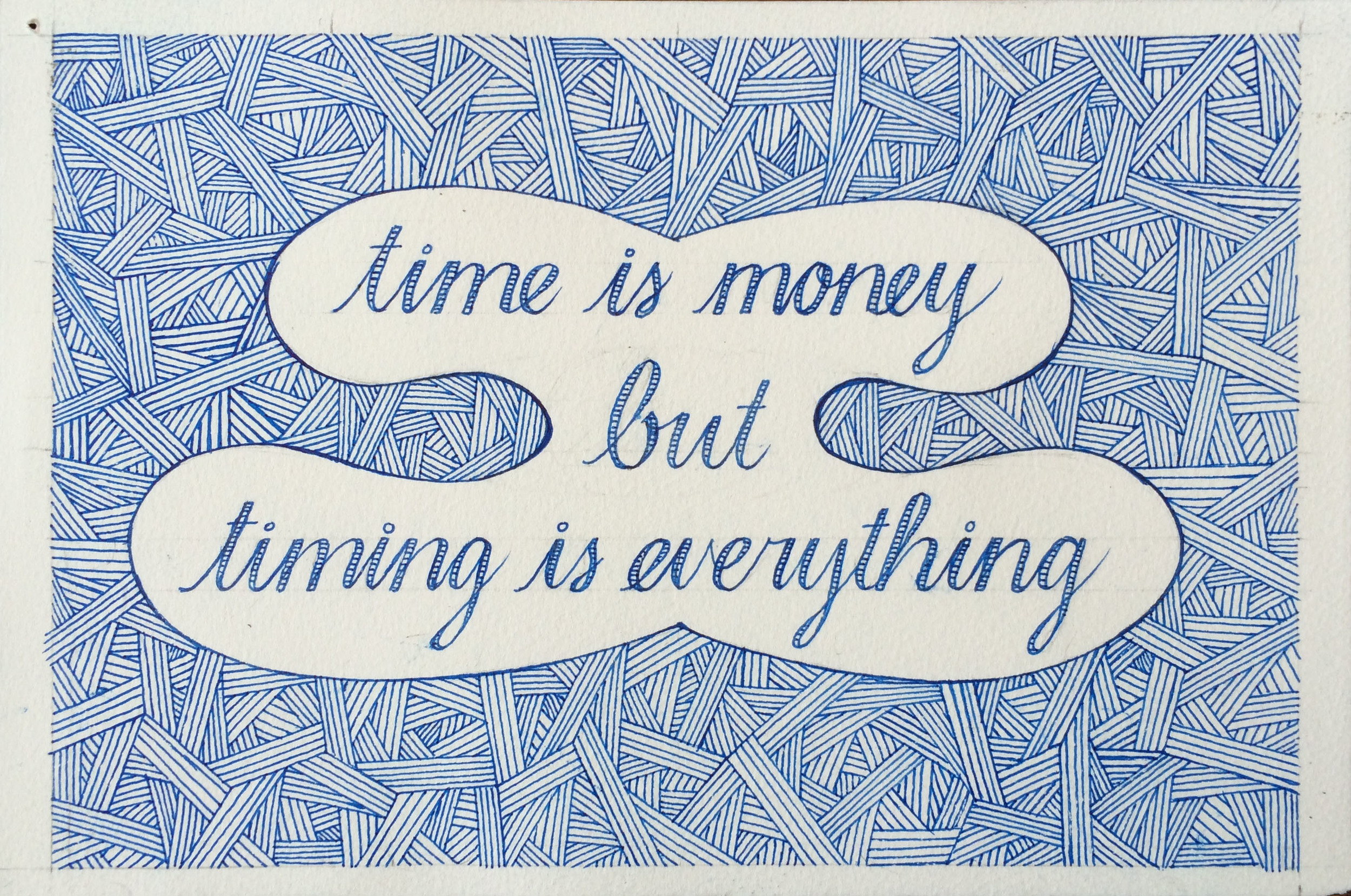 Time is money but timing is everything
