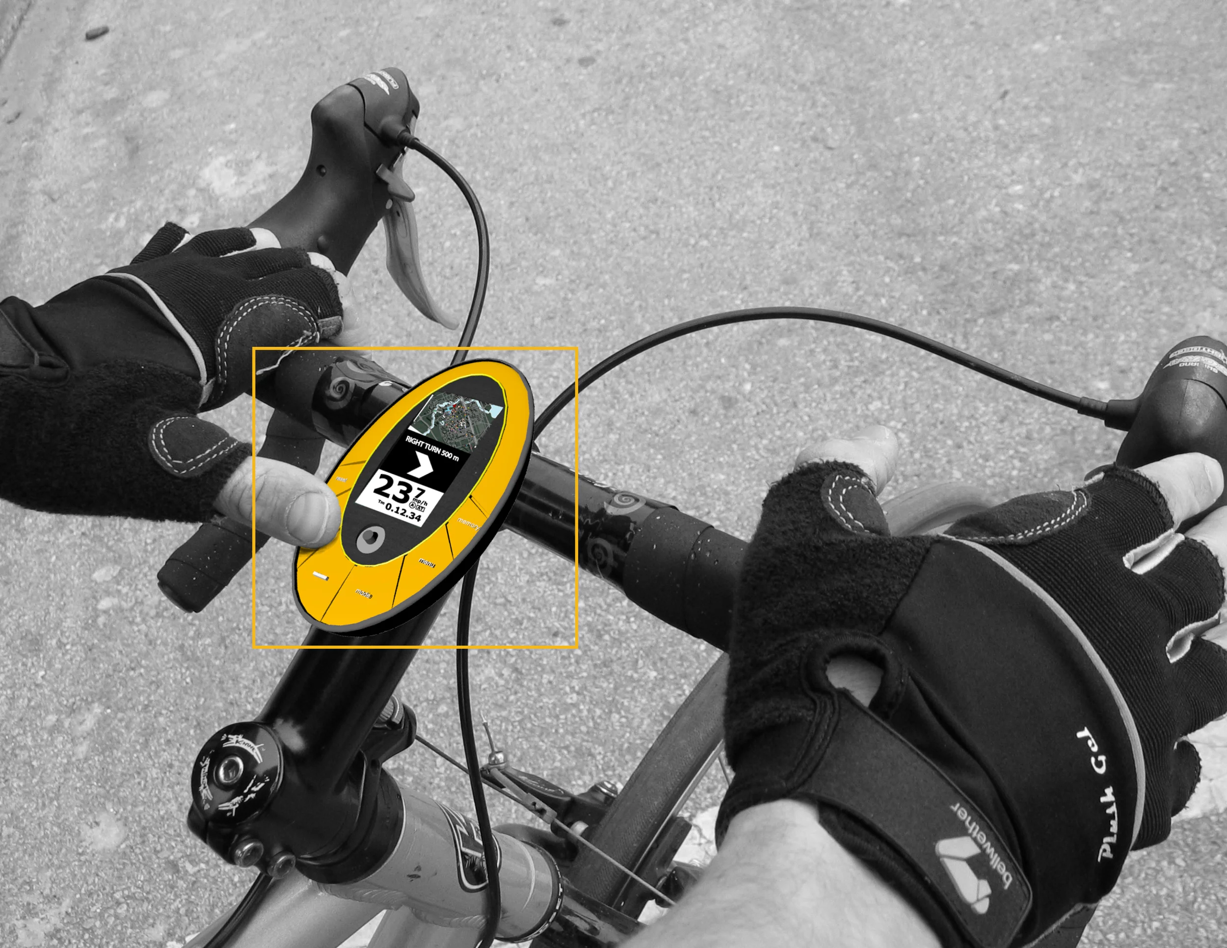 Concept: Garmin Domestique Bicycle GPS