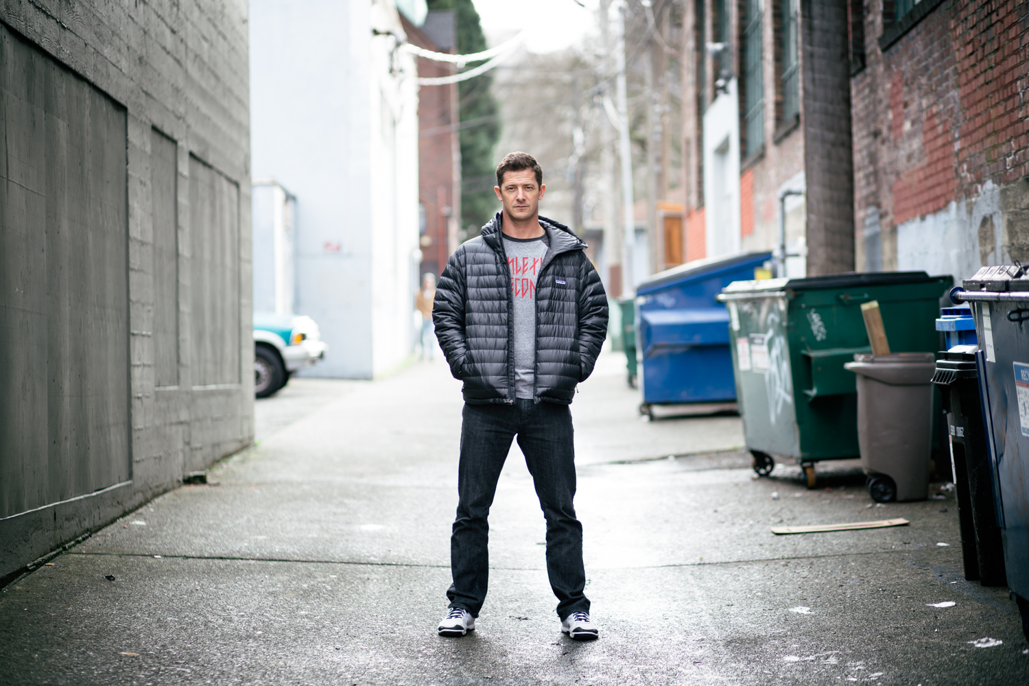 Meeting and photographing Brian Mackenzie.