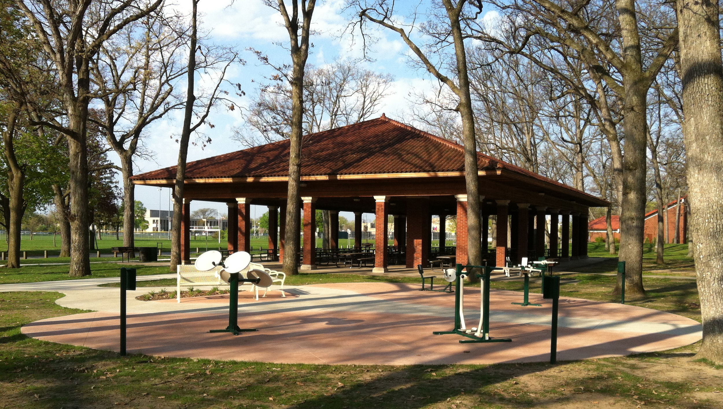 Potawotomi Park Exercise Plaza