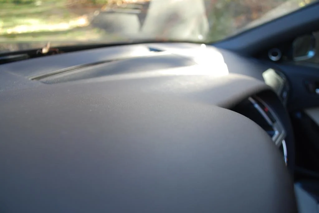 Dust likes to hide here!