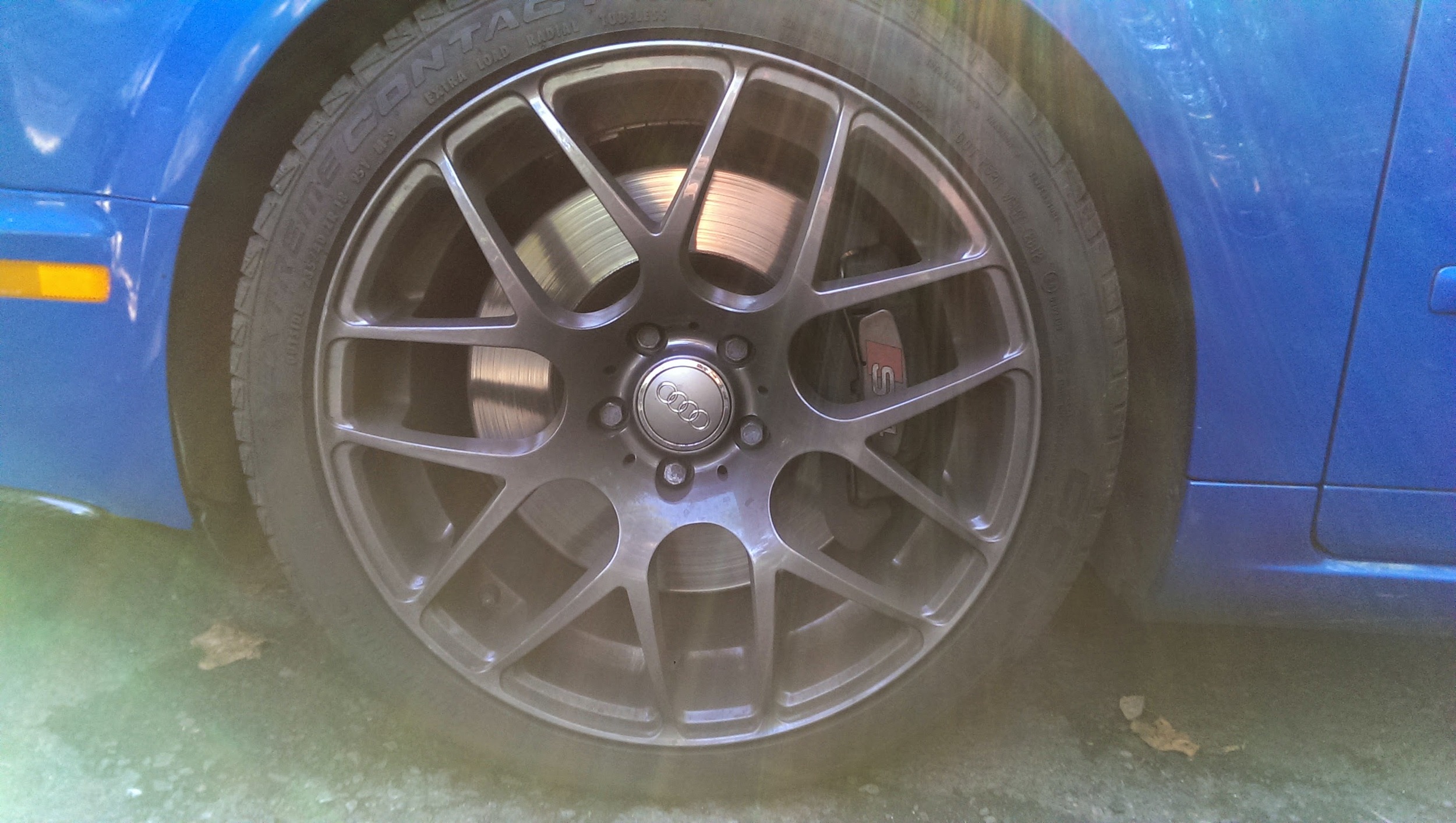 Before - Typical German dust build up.