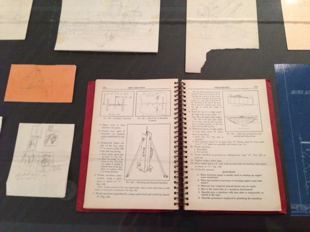  Clyfford Still's World War II shipyard manual.