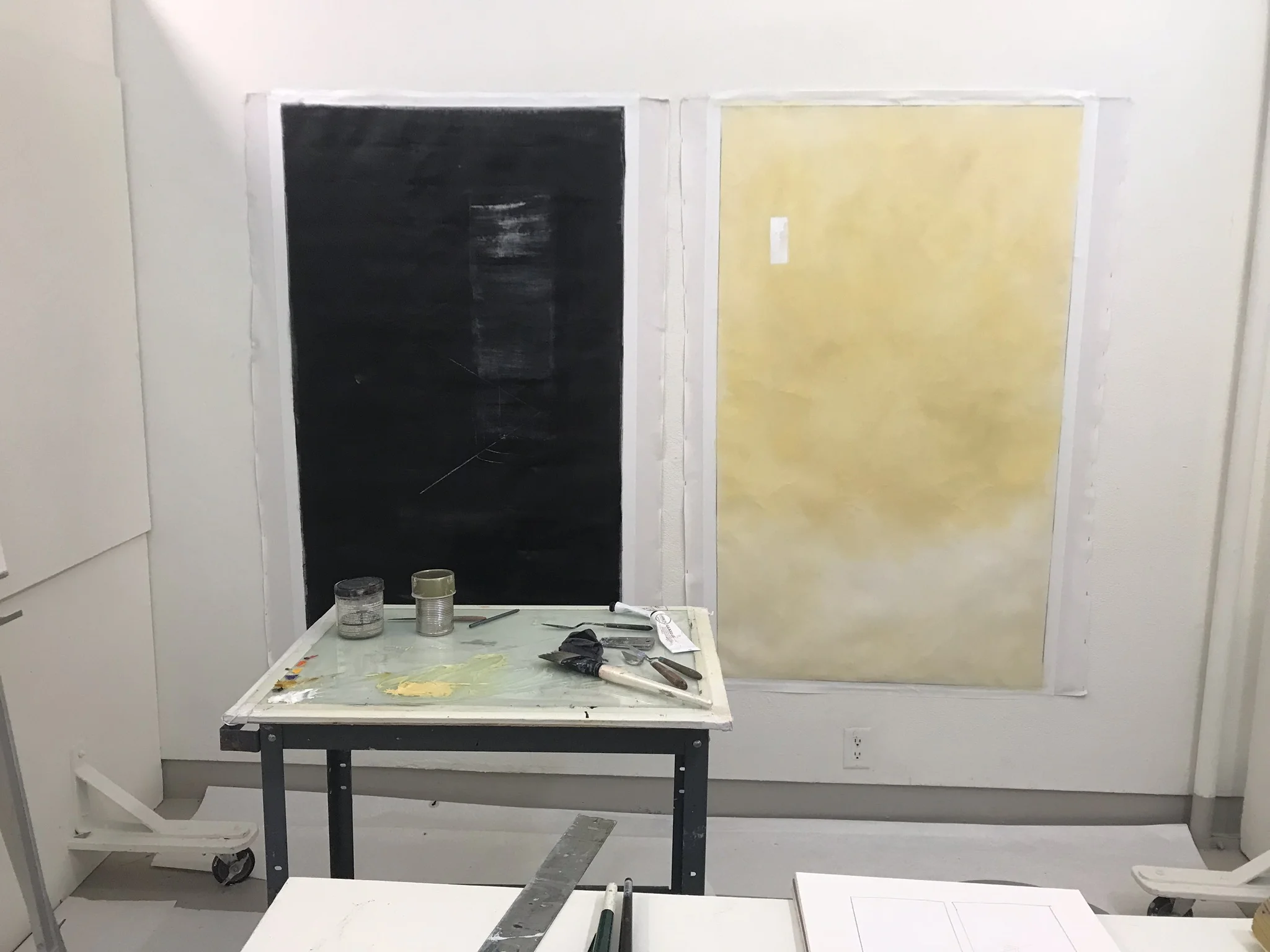 Paintings I worked on while at Anderson Ranch