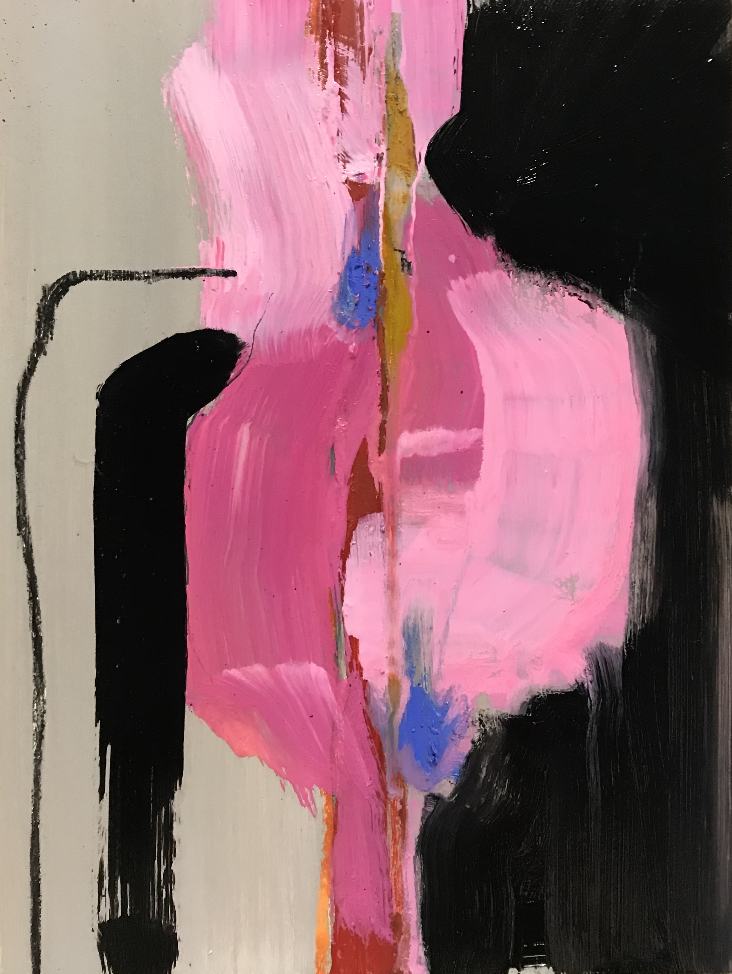Black and Pink Study #1