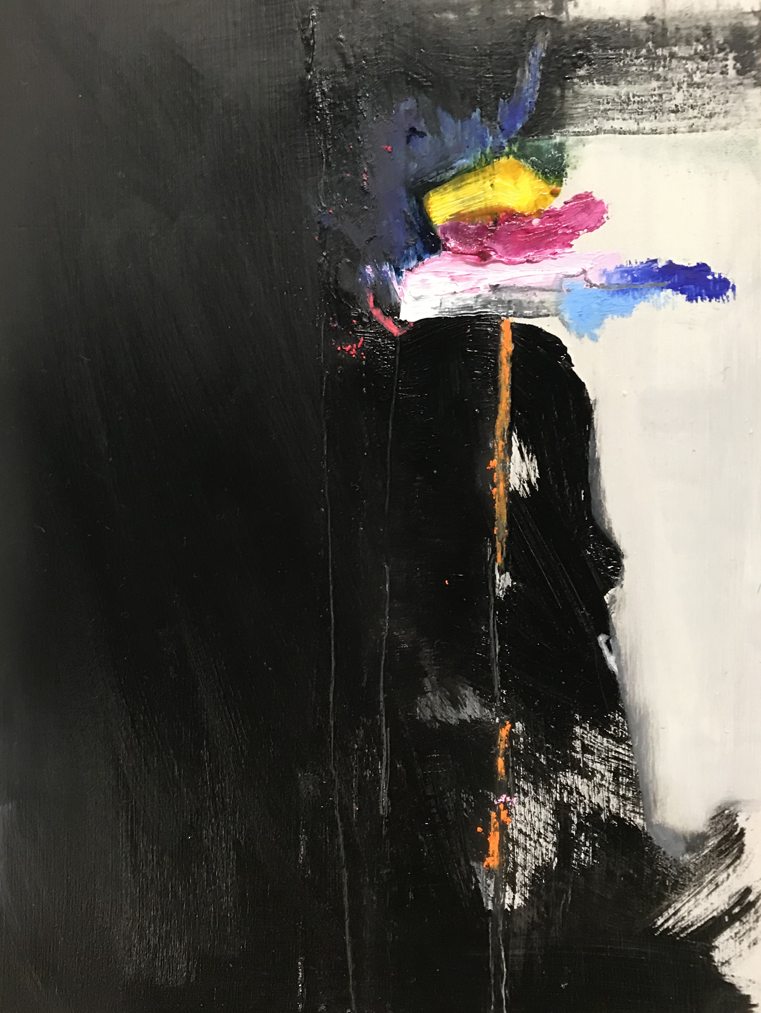 Black and Pink Study #5
