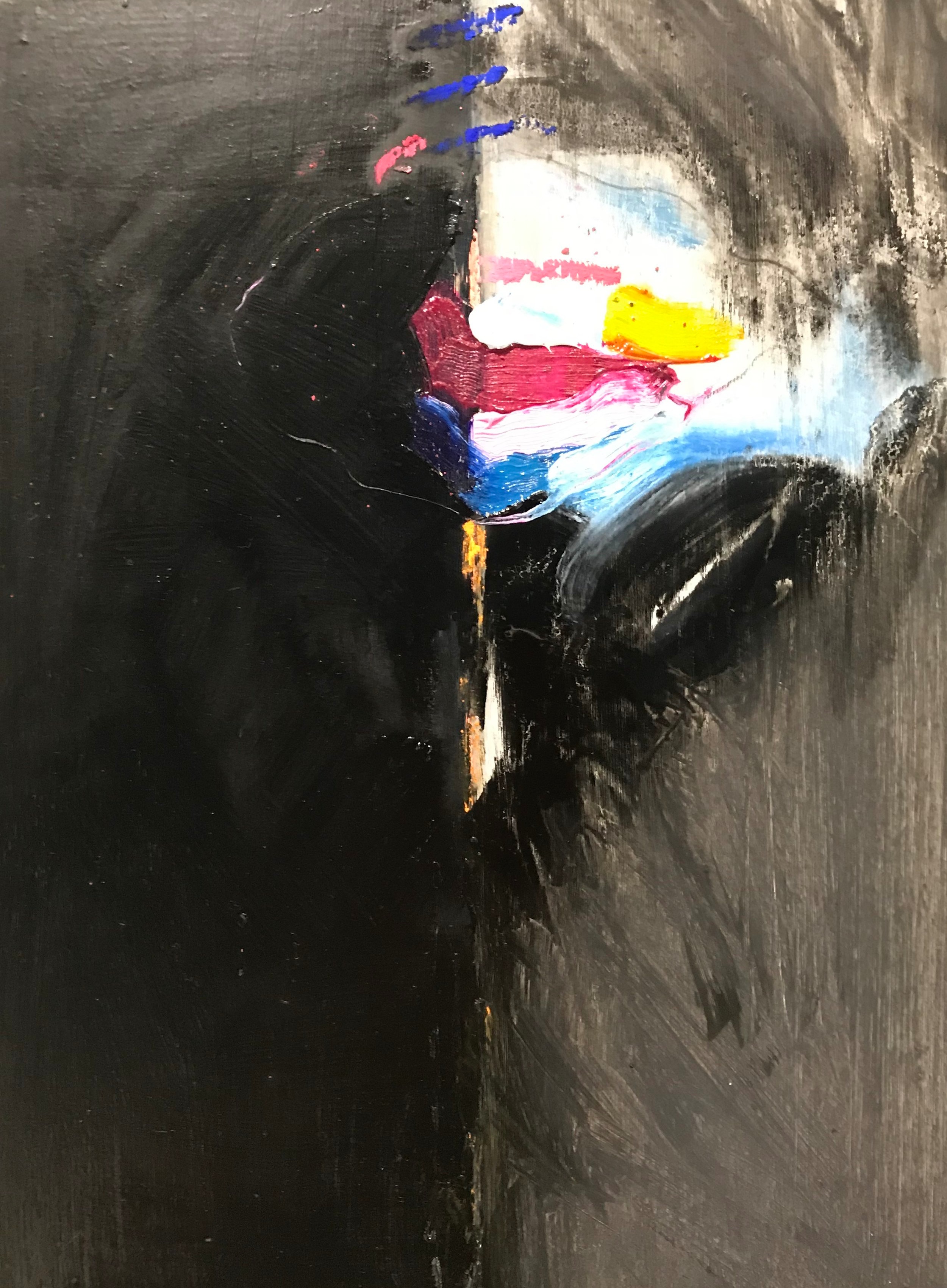 Black and Pink Study #4
