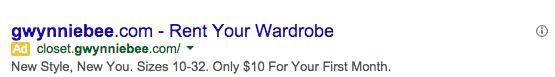 Google Text Ad