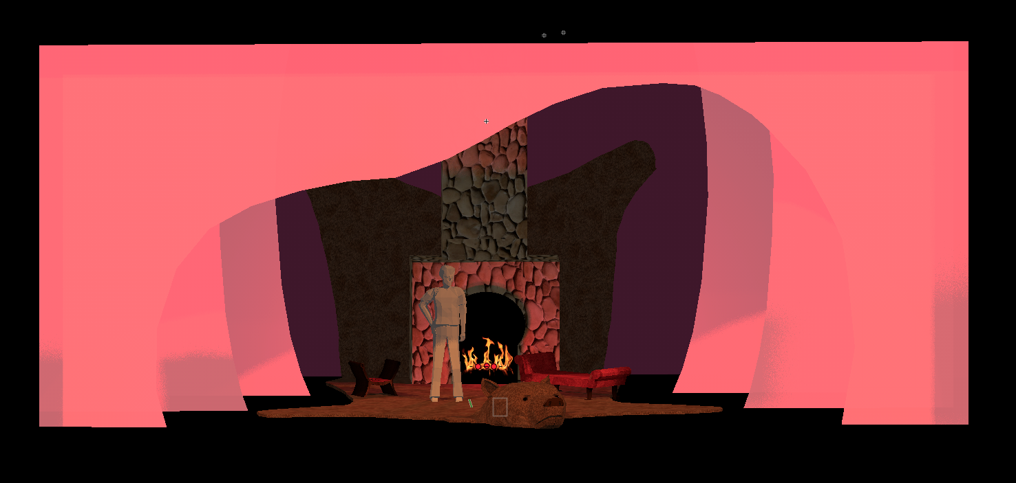 The Country Wife Scenic 3D Rendering