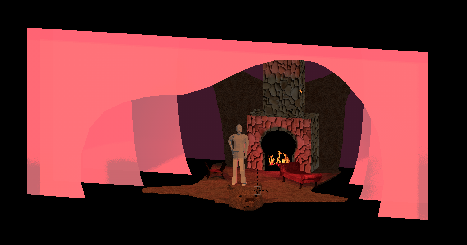 The Country Wife Scenic 3D Rendering