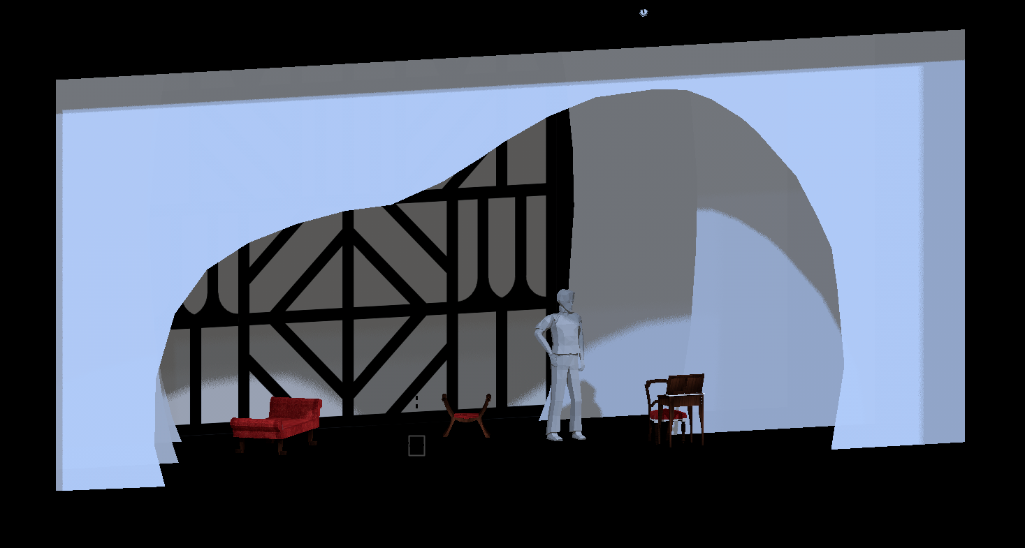 The Country Wife Scenic 3D Rendering