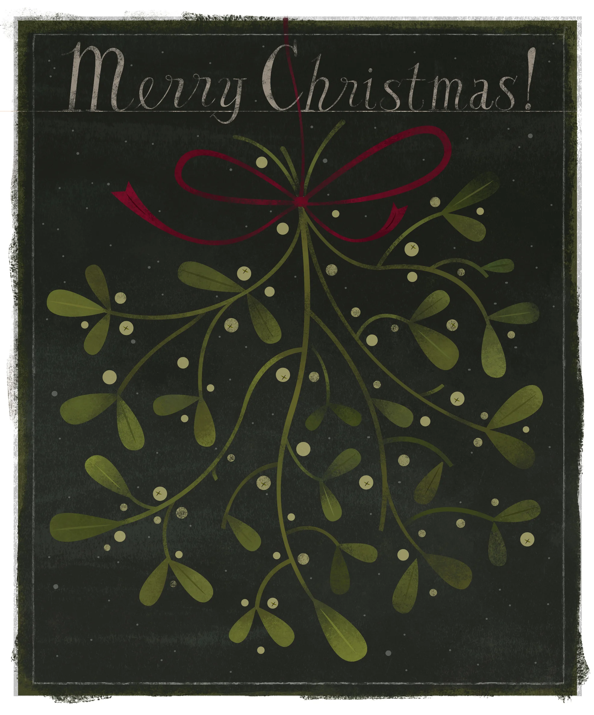 Merry Christmas Mistletoe