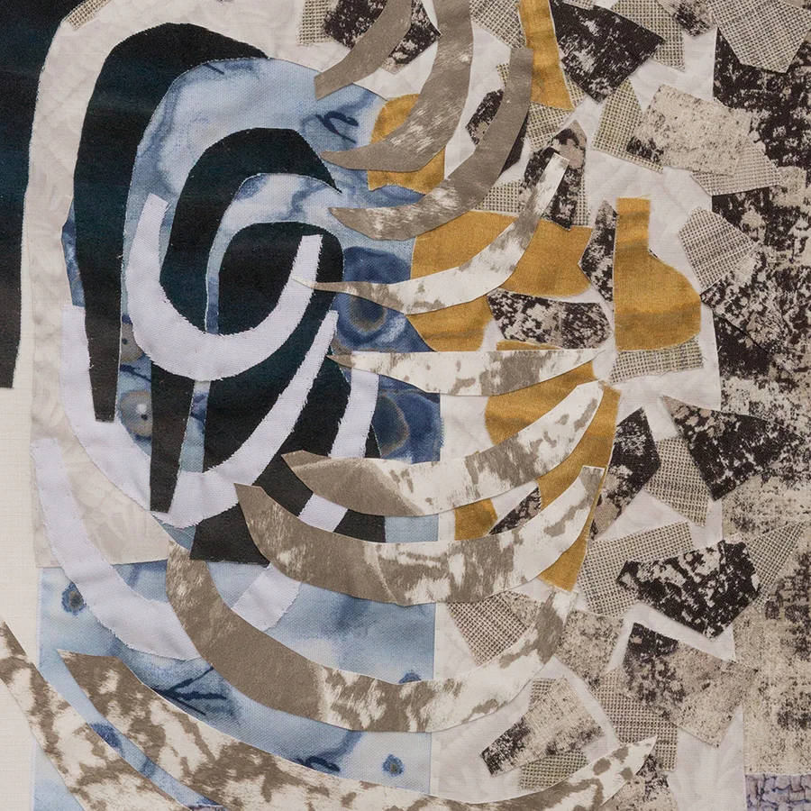 Collage with Fabric Workshop