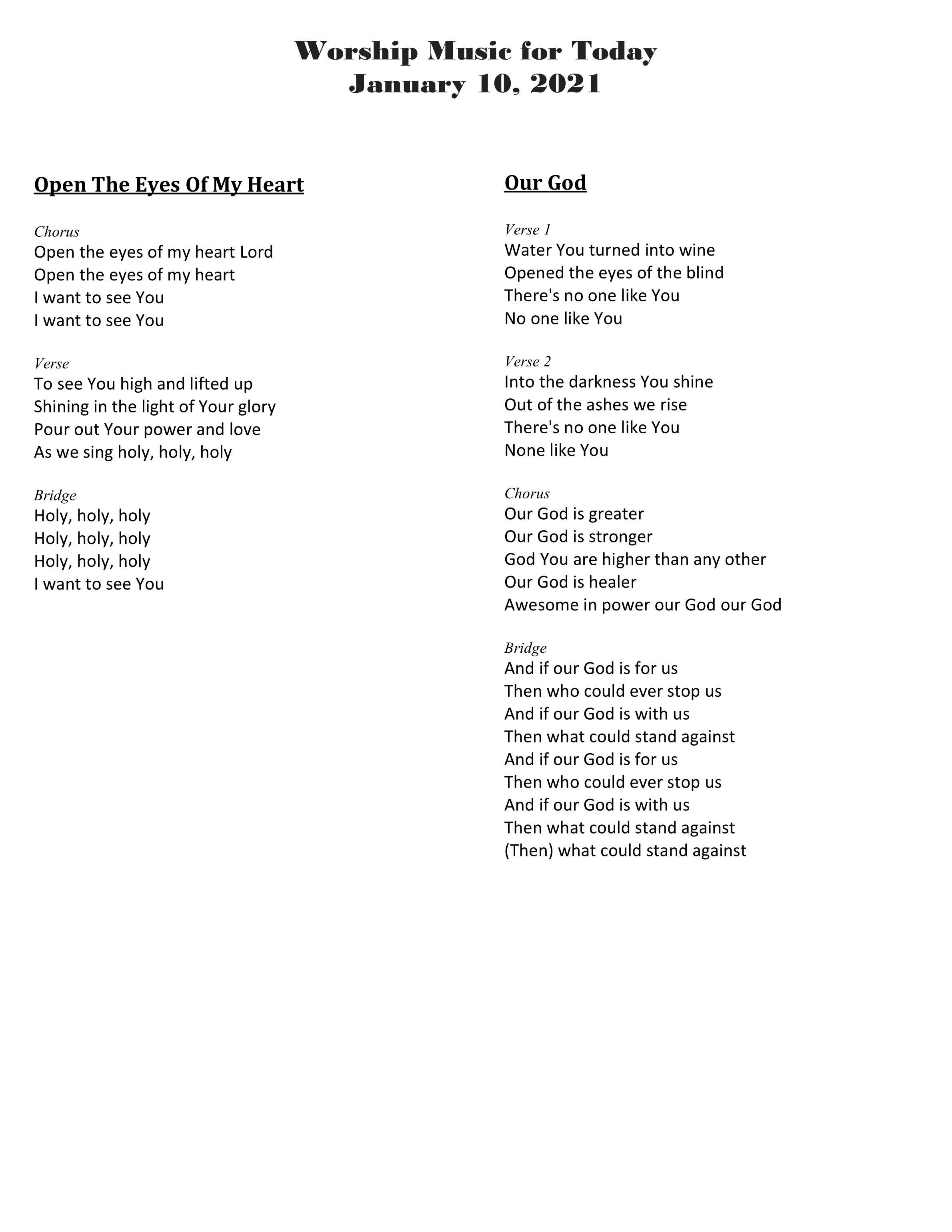 January 10 21 Auberry Community Church January 10 21 Auberry Community Church