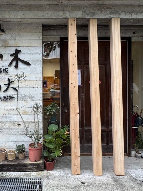 日本檜木實木柱— W2 wood x work & 好木Goodwood shop