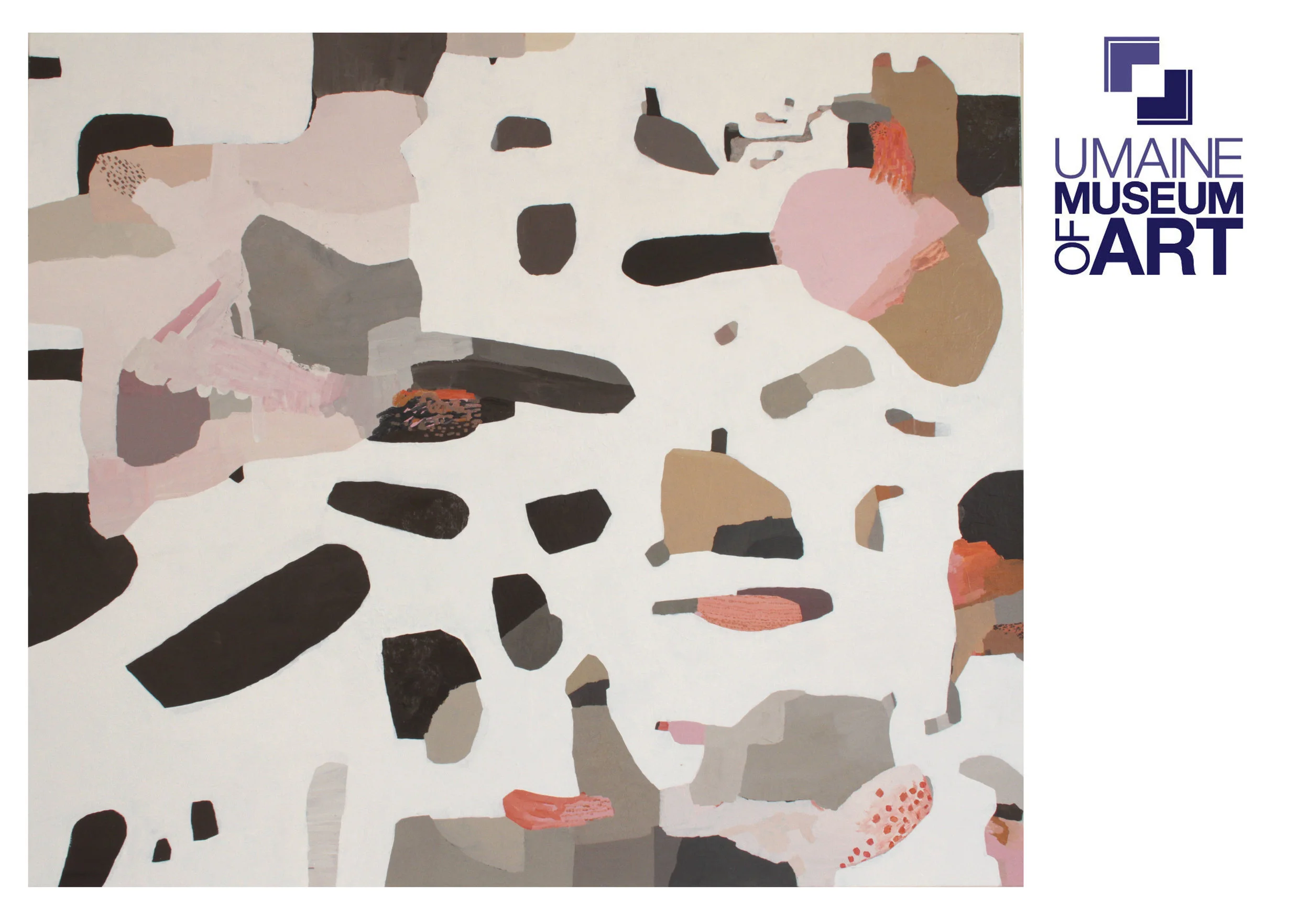 As a native Mainer, can you only imagine how delighted I am that the UMaine Museum of Art in Bangor, ME has acquired "Satellite Field" for its permanent collection? It's a bit far into the future to plan a summer 2019 Maine trip, but the piece will be featured in the museum's summer 2019 exhibition "Summer of Painting: Selections from the Museum Collection." As good an excuse as any to get up to Vacationland in summertime. 