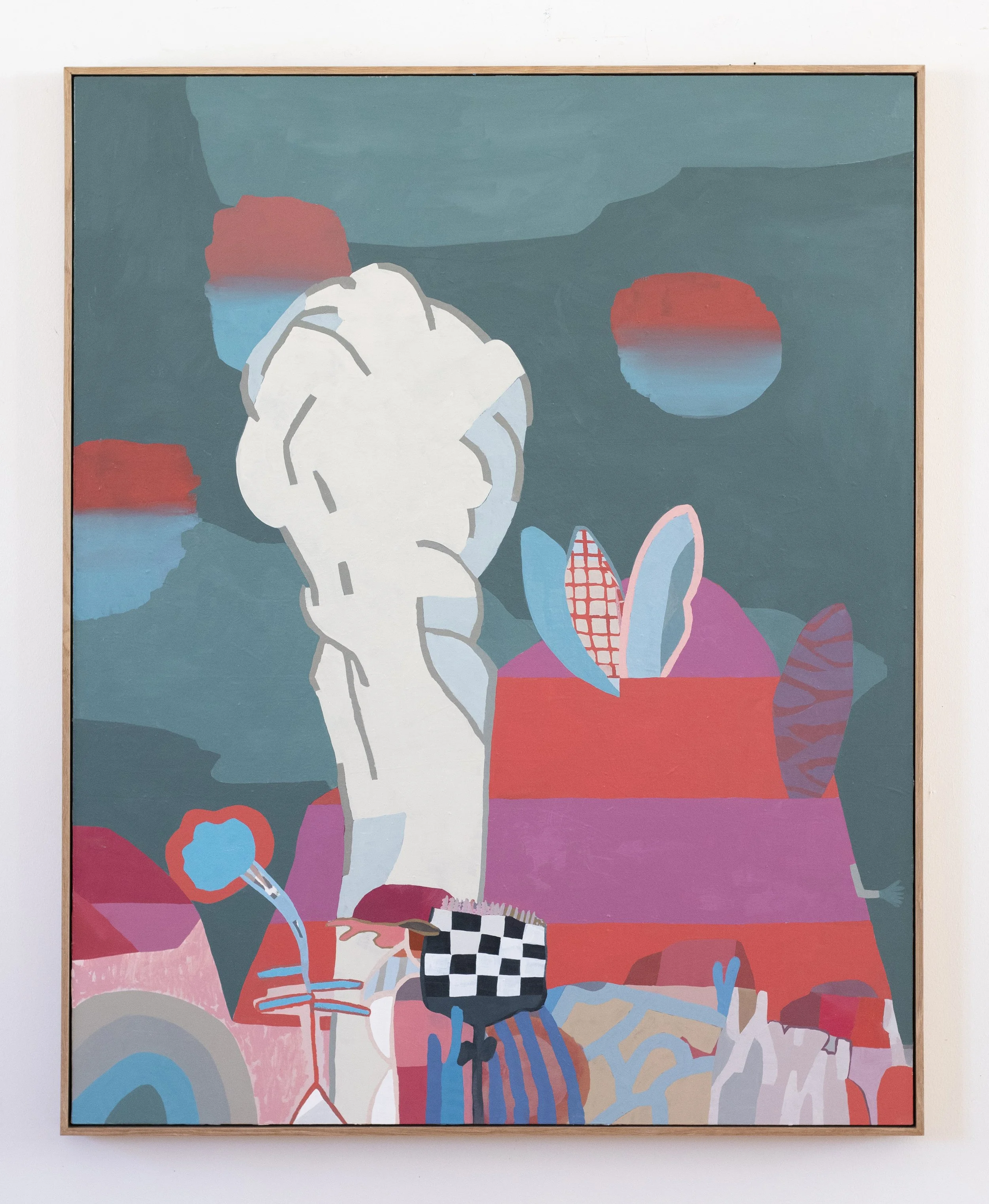 Fomenta, 2026, 60x72 inches, oil on canvas