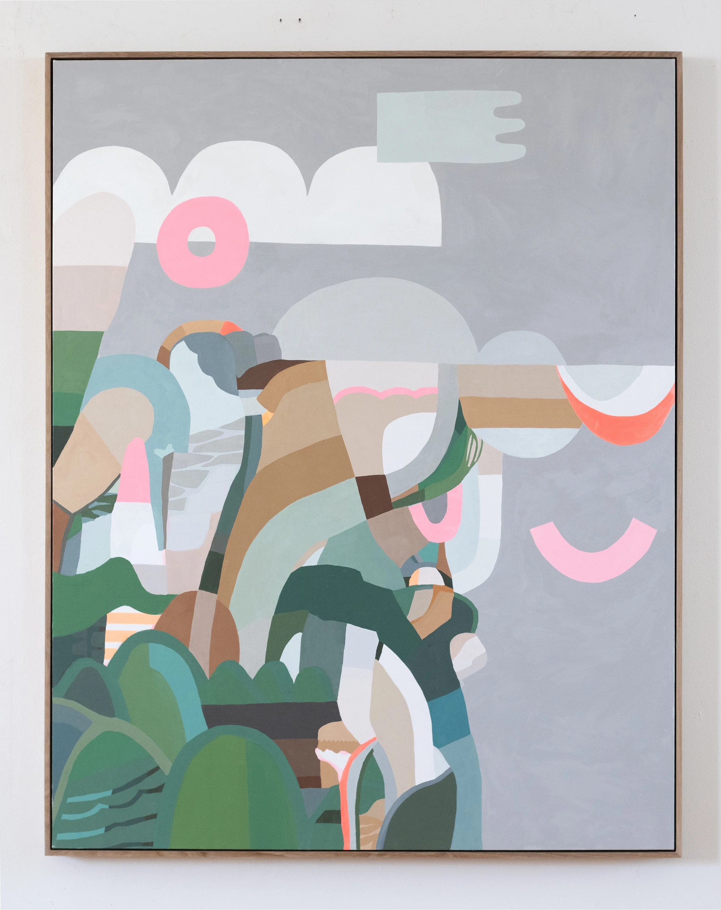 Canopy, 2026, 48x60 inches, oil on canvas