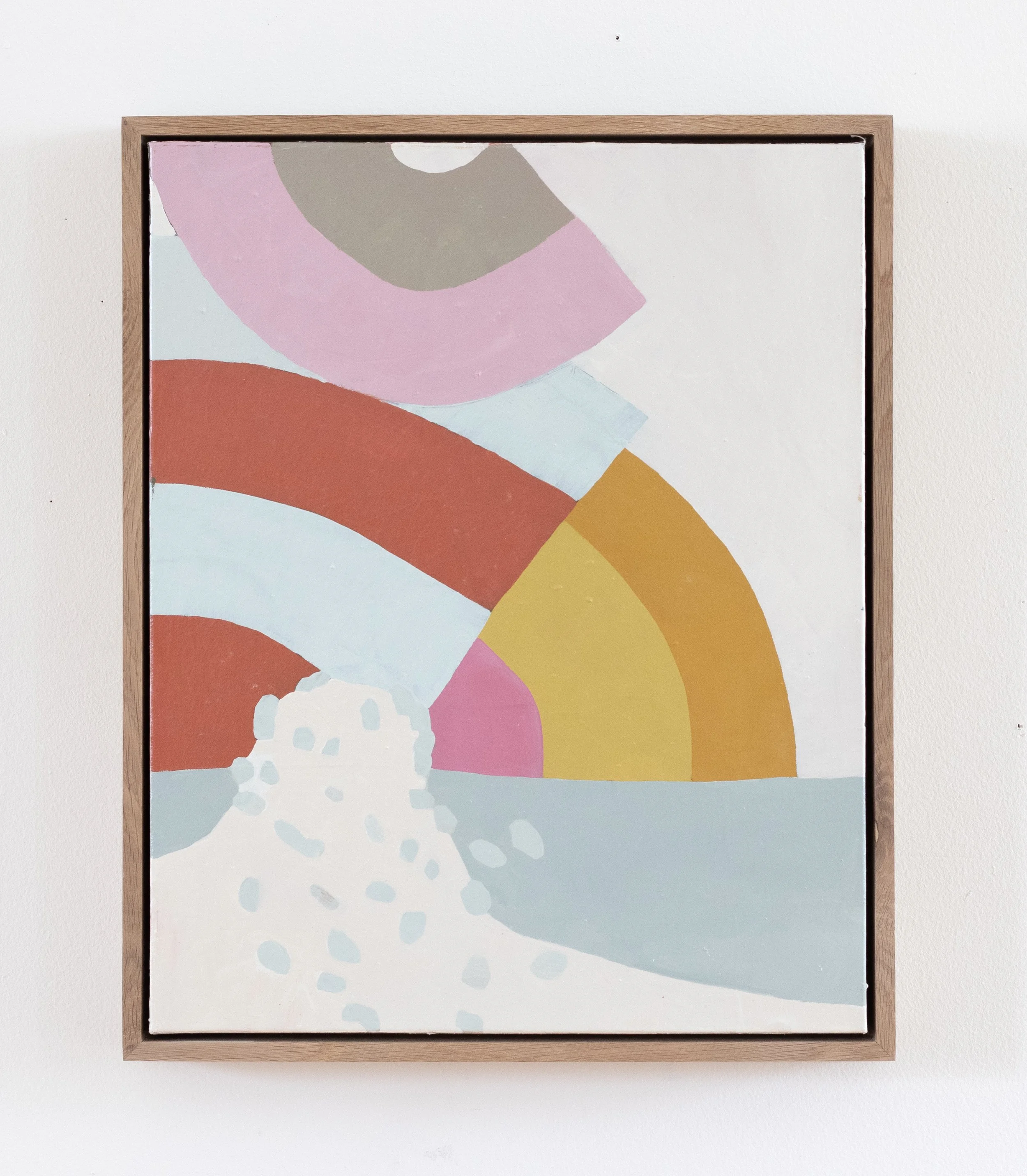 Lovely Day Tsunami, 2026, 16x20 inches, oil on canvas