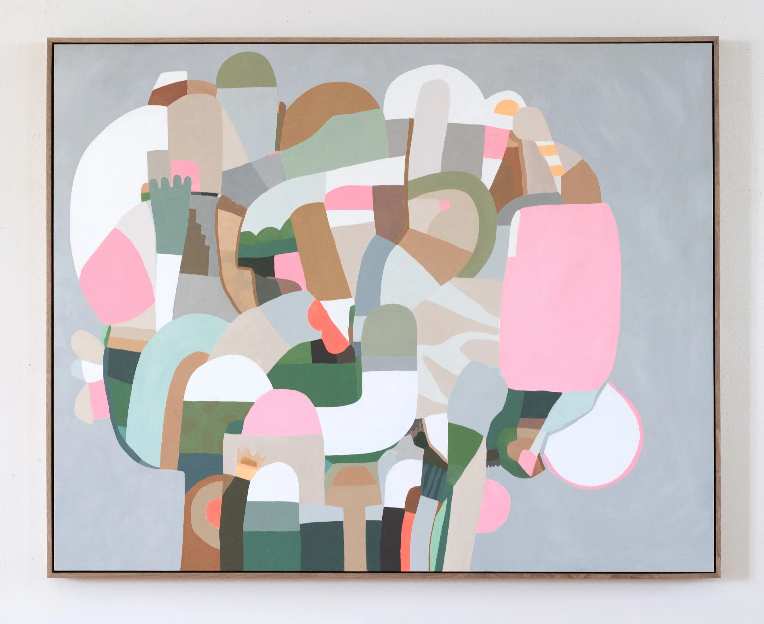 Buxus, 2026, 60x40 inches, oil on canvas