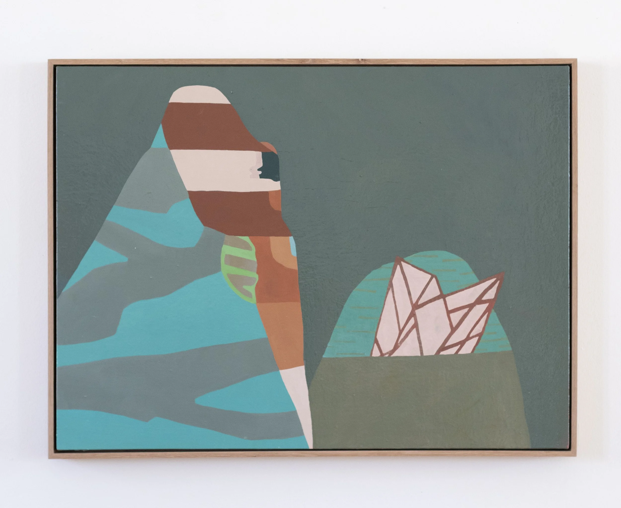 Ms. Alps, 2026, 40x30 inches, oil on canvas